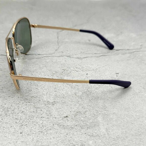 Share Michael Kors MK5004 Chelsea Aviator Sunglasses Rose Gold w/Purple Mirror 1 main image 4